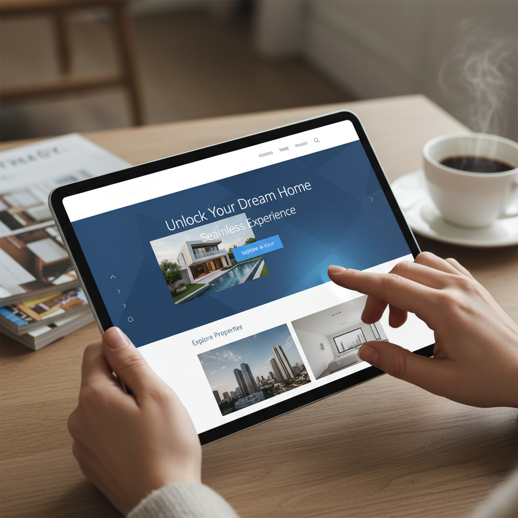 การออกแบบ UX/UI ที่เป็นมิตรกับผู้ซื้อบ้าน